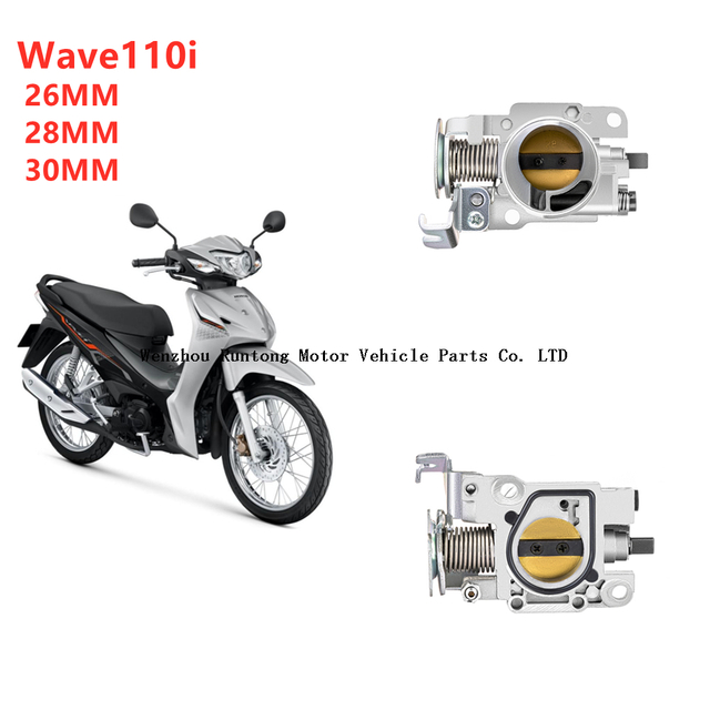Corpo do acelerador de motocicleta Honda Wave110i Wave125i