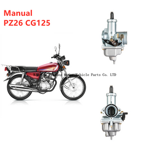 Carburador de motocicleta Honda manual PZ26 CG125 125CC