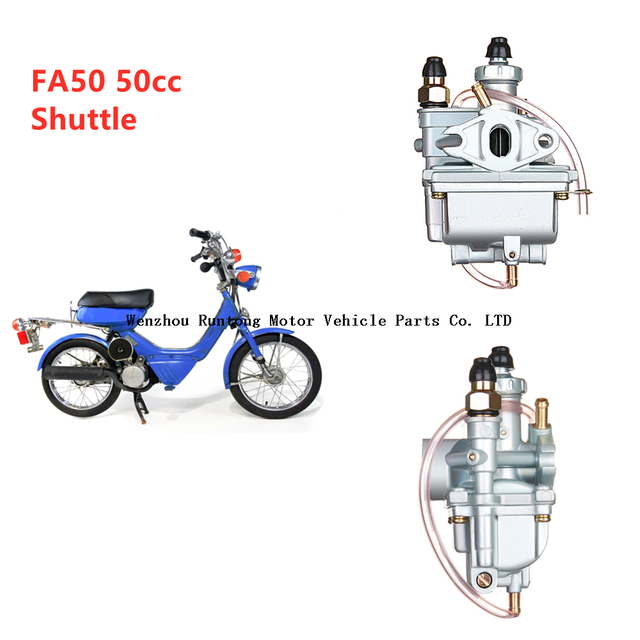 Carburador de scooter de motocicleta Suzuki FA50 FA 50cc FZ50 Shuttle