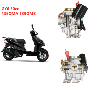 Carburador de tampa metálica para scooter GY6 50 50cc 139QMB